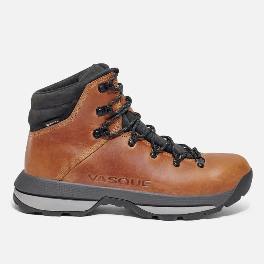 Vasque Men's EUC Brown Leather St. Elias GTX Outdoor Waterproof Hiking Boot 10 M